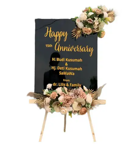 Papan Bunga Akrilik Prajeksari